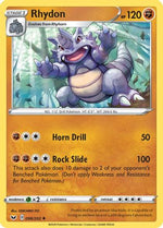 Rhydon 98/202 - SWSH01 Sword & Shield Base Set - Poke-Collect