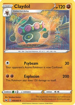 Claydol 103/202 - SWSH01 Sword & Shield Base Set Reverse Holofoil - Poke-Collect