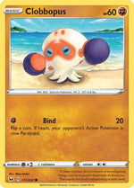 Clobbopus (111) 111/202 - SWSH01 Sword & Shield Base Set Reverse Holofoil - Poke-Collect