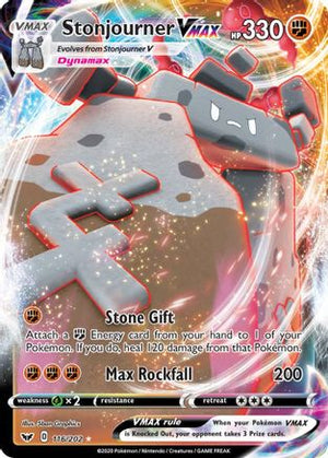 Stonjourner VMAX 116/202 - Sword & Shield Holofoil - Poke-Collect
