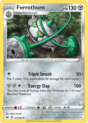 Ferrothorn 131/202 - Sword & Shield - Poke-Collect