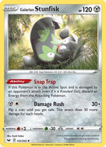 Galarian Stunfisk 132/202 - SWSH01 Sword & Shield Base Set Reverse Holofoil - Poke-Collect