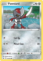 Pawniard 133/202 - SWSH01 Sword & Shield Base Set Reverse Holofoil - Poke-Collect