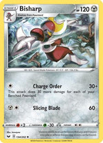 Bisharp 134/202 - SWSH01 Sword & Shield Base Set - Poke-Collect