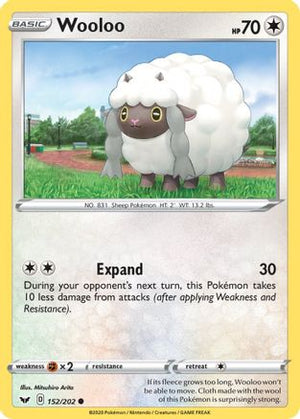 Wooloo 152/202 - Sword & Shield