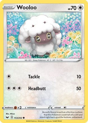 Wooloo 153/202 - Sword & Shield - Poke-Collect