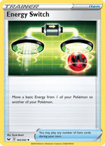 Energy Switch 162/202 - SWSH01 Sword & Shield Base Set - Poke-Collect