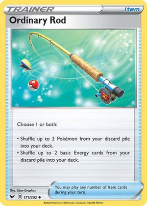 Ordinary Rod 171/202 - Sword & Shield - Poke-Collect