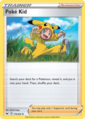 Poke Kid 173/202 - SWSH01 Sword & Shield Base Set - Poke-Collect