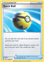 Quick Ball 179/202 - SWSH01 Sword & Shield Base Set - Poke-Collect