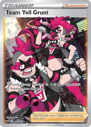 Team Yell Grunt 202/202 - Sword & Shield Holofoil - Poke-Collect