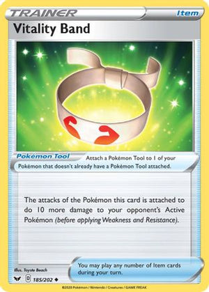 Vitality Band 185/202 - Sword & Shield - Poke-Collect