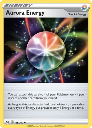 Aurora Energy 186/202 - SWSH01 Sword & Shield Base Set - Poke-Collect