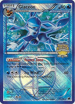 Glaceon - 23/116 (City Championships) 23 - League & Championship Cards Reverse Holofoil - Poke-Collect