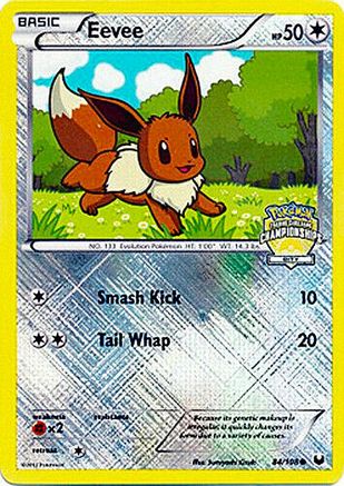 Eevee - 84/108 (City Championships) 84 - League & Championship Cards Reverse Holofoil - Poke-Collect