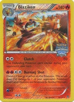 Blaziken - 14/111 (National Championships) 14 - League & Championship Cards Reverse Holofoil - Poke-Collect
