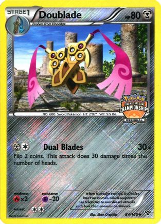 Doublade - 84/146 (Regional Championships) 84 - League & Championship Cards Reverse Holofoil - Poke-Collect
