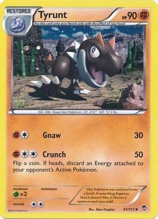 Tyrunt - 61/111 (Cosmos Holo) 61 - Miscellaneous Cards & Products Holofoil - Poke-Collect