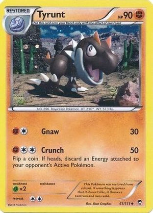 Tyrunt - 61/111 (Cosmos Holo) 61 - Miscellaneous Cards & Products Holofoil