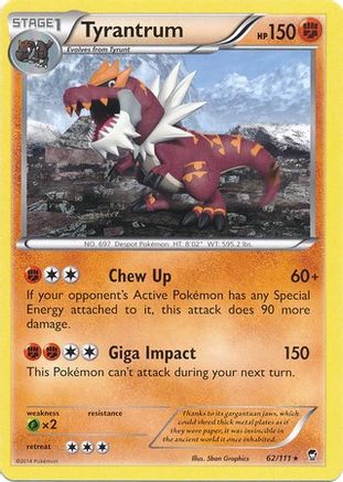 Tyrantrum - 62/111 (Cosmos Holo) 62 - Miscellaneous Cards & Products Holofoil - Poke-Collect