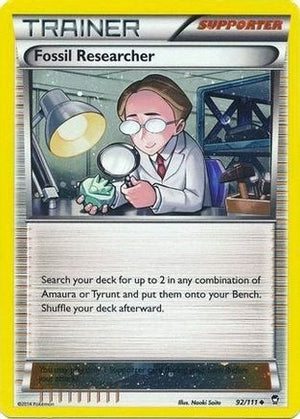 Fossil Researcher - 92/111 (Cosmos Holo) 92 - Miscellaneous Cards & Products Holofoil - Poke-Collect