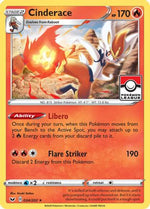 Cinderace - 034/202 (Pokemon League) 34 - League & Championship Cards Reverse Holofoil - Poke-Collect