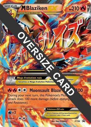 M Blaziken EX - XY86 XY86 - Jumbo Cards Holofoil - Poke-Collect