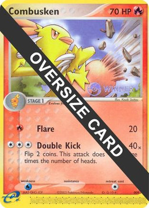 Combusken - 009 (Nintendo Black Star Promo) 9 - Jumbo Cards