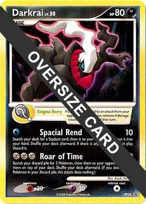 Darkrai - DP24 (DP Black Star Promos) DP24 - Jumbo Cards Holofoil