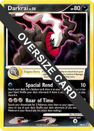 Darkrai - DP24 (DP Black Star Promos) DP24 - Jumbo Cards Holofoil - Poke-Collect