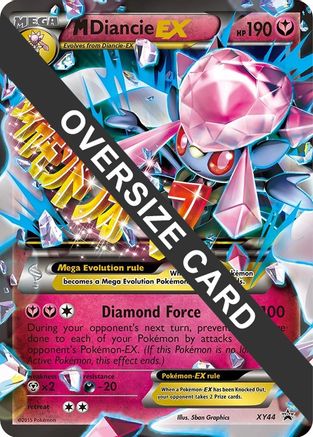 M Diancie EX - XY44 XY44 - Jumbo Cards Holofoil - Poke-Collect