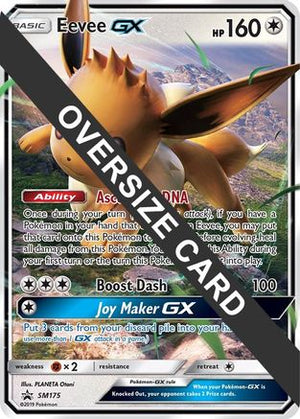 Eevee GX - SM175 (SM Black Star Promo) SM175 - Jumbo Cards Holofoil - Poke-Collect