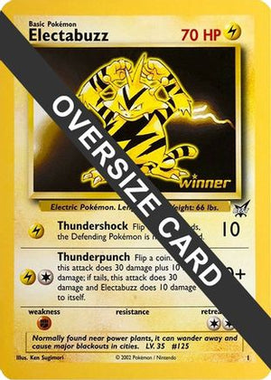 Electabuzz - 1 (Best of Game 1 Promo) 1 - Jumbo Cards - Poke-Collect
