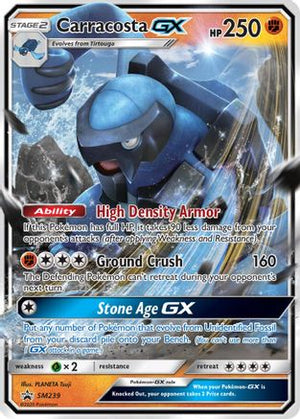 Carracosta-GX SM239/248 - SM Black Star Promos Holofoil