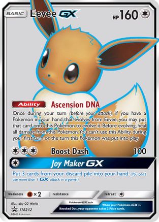 Eevee GX - SM242 SM242/248 - SM Promos Holofoil - Poke-Collect