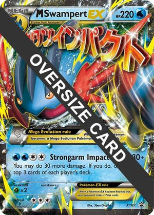 M Swampert EX - XY87 XY87 - Jumbo Cards Holofoil - Poke-Collect