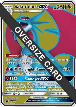 Salamence GX - SM139 (SM Black Star Promo) SM139 - Jumbo Cards Holofoil - Poke-Collect
