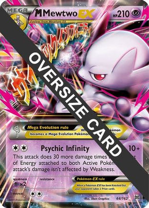 M Mewtwo EX - 64/162 64 - Jumbo Cards Holofoil - Poke-Collect