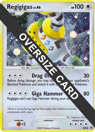 Regigigas - DP40 DP40 - Jumbo Cards Holofoil - Poke-Collect