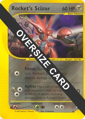 Rocket's Scizor - 4 4 - Jumbo Cards - Poke-Collect