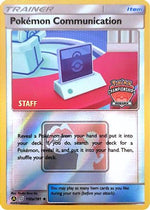 Pokemon Communication - 152a/152 (Oceania Championships) [Staff] 152a - League & Championship Cards Reverse Holofoil - Poke-Collect