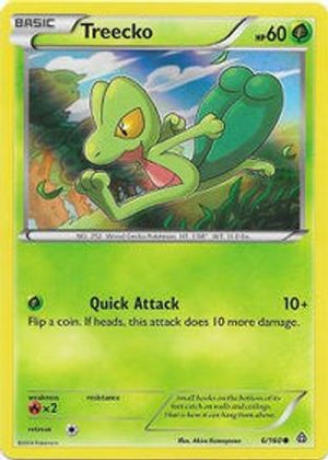 Treecko - 6/160 (Sheen Holo) 6 - Miscellaneous Cards & Products Holofoil - Poke-Collect