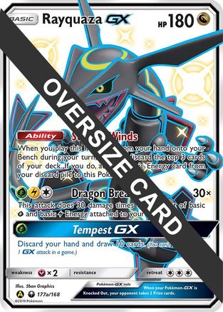 Rayquaza GX - 177a/168 177a - Jumbo Cards Holofoil - Poke-Collect