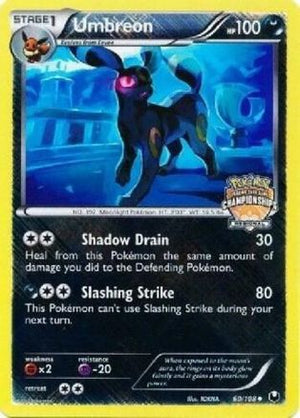 Umbreon - 60/108 (Regional Championships) 60 - League & Championship Cards Holofoil - Poke-Collect