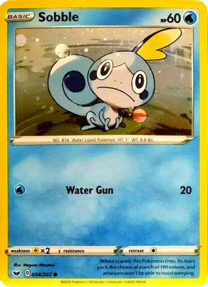 Sobble - 54/202 (Cosmos Holo) 54 - Blister Exclusives Holofoil - Poke-Collect