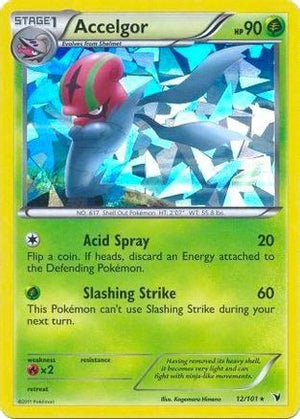 Accelgor (Cracked Ice Holo) 12 - Deck Exclusives Holofoil - Poke-Collect