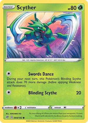 Scyther 4/192 - Rebel Clash - Poke-Collect