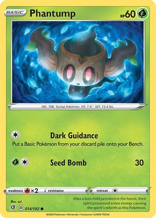 Phantump 14/192 - SWSH02 Rebel Clash - Poke-Collect