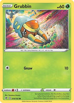 Grubbin 16/192 - SWSH02 Rebel Clash Reverse Holofoil - Poke-Collect