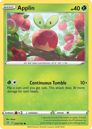Applin 20/192 - Rebel Clash - Poke-Collect
